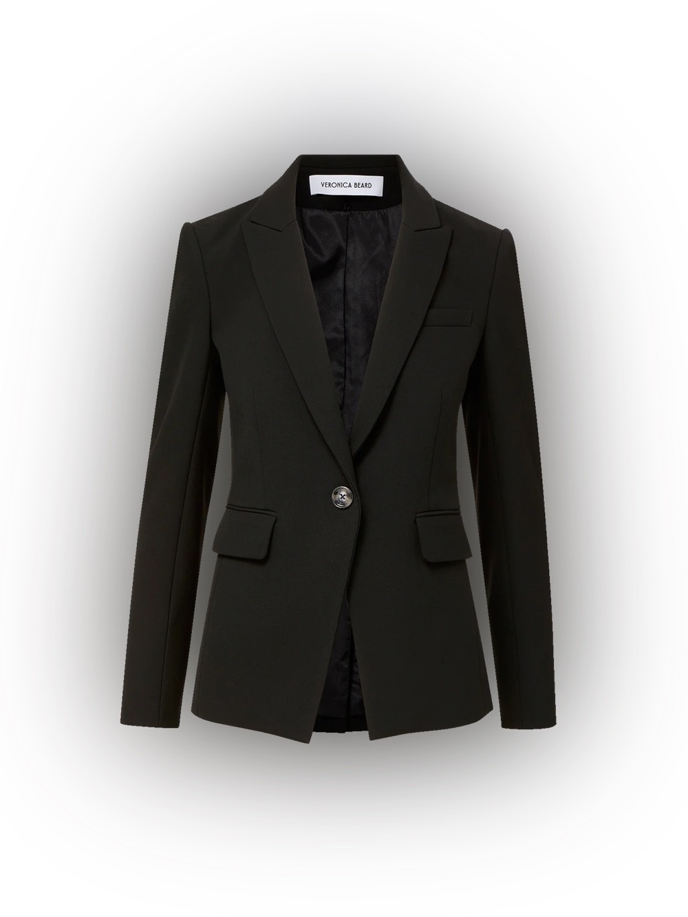 Veronica Beard single breasted miller Dickey Jacket blazer 14 black core NWT
